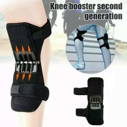 Joint Support Knee Pads Breathable Power Lift Joint Support Bandage Knee Pad Power Knee Stabilizer Pads Spring Force Knee Booste